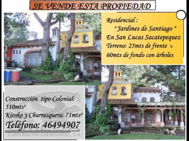 Comprar Casa San Lucas Sacatepéquez Jardines de Santiago - Image 1