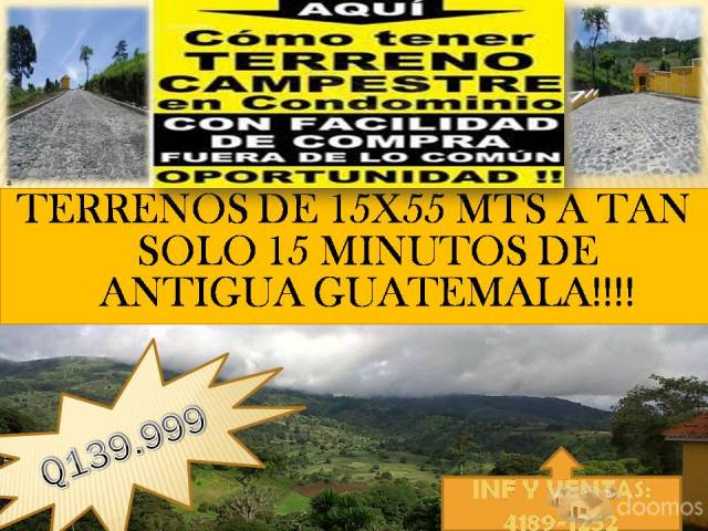 APROVECHE TERRENO A SOLO 15 MINUTOS DE ANTIGUA - Image 2