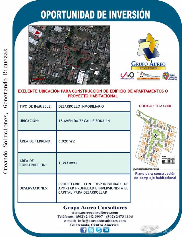 Vendo terreno ideal para desarrollo inmobiliario!! - Image 1