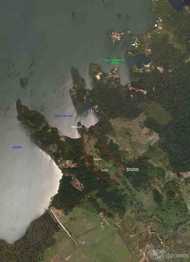 Se Vende Terreno en la Orilla del Rio Dulce - Image 1