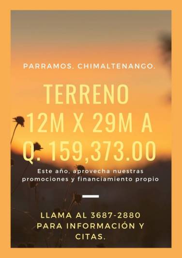 Terreno en Parramos, Chimaltenango - Image 1