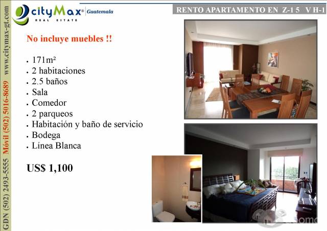 RENTO APARTAMENTO MODERNO ATRAS DE METRO15 - Image 1