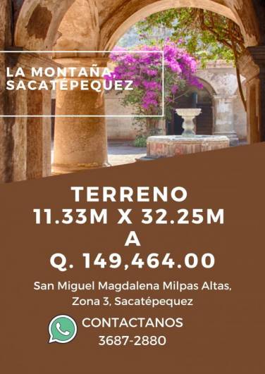 Terrenos en Sacatépequez, Magdalena Milpas Altas - Image 1
