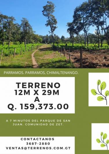Terrenos en Parramos, Chimaltenango. Guatemala. - Image 1