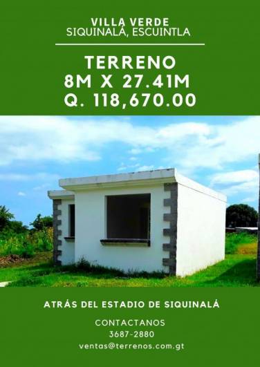 Terrenos en Siquinalá, Escuintla - Image 1