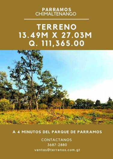 Terrenos en Parramos Chimaltenango - Image 1