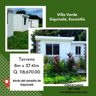 Terrenos en Siquinalá, Escuintla - Image 1