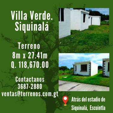 Terrenos en Siquinalá, Escuintla - Image 1