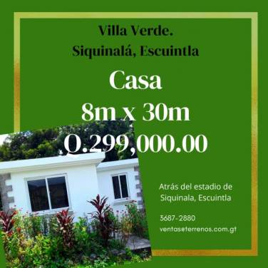 Siquinalá, Escuintla, casa en venta - Image 1
