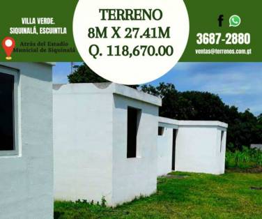 Venta de terrenos en Siquinalá, Escuintla - Image 1
