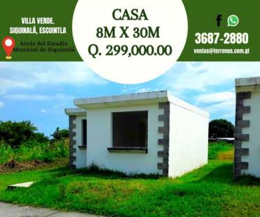 Venta de Casa en Siquinalá, Escuintla - Image 1