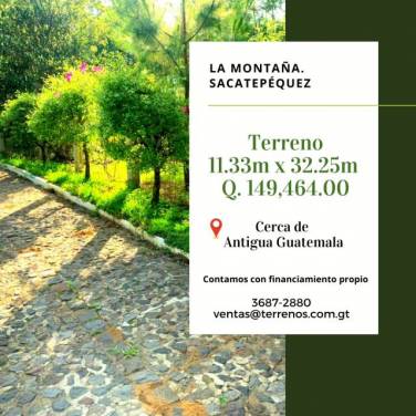 Terrenos Cerca de Antigua Guatemala - Image 1