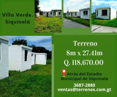 Terrenos en venta en Siquinalá - Image 1
