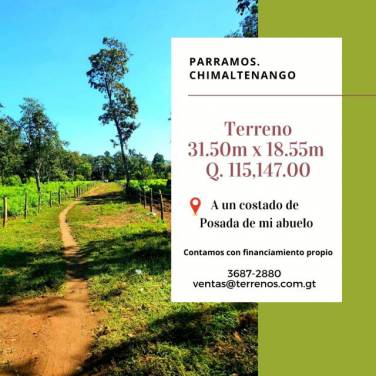 Venta de terreno en Parramos - Image 1