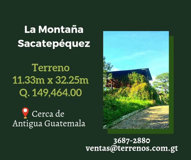 Venta de terrenos cerca de Antigua Guatemala - Image 1