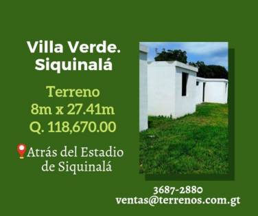 Venta de terrenos en Siquinala - Image 1
