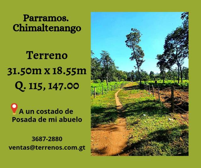 Terrenos en Parramos en un ambiente fresco