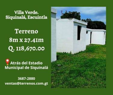 Siquinala, Escuintla, Terrenos en venta - Image 1