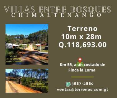 Terrenos económicos en Chimaltenango - Image 1