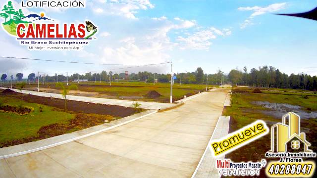 Terrenos residenciales 8x18mts Río Bravo Suchitepequez. Cel:40288047 - Miniatura 7