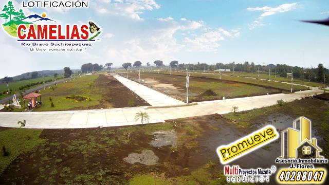 Terrenos residenciales 8x18mts Río Bravo Suchitepequez. Cel:40288047 - Miniatura 8