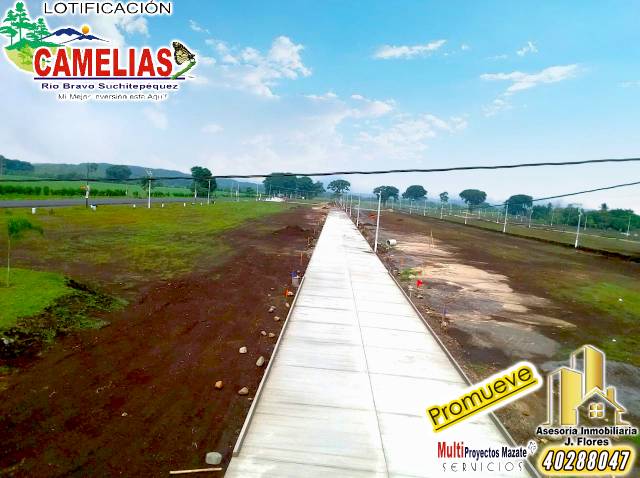 Terrenos residenciales 9x15.64mts Río Bravo Suchitepequez Cel: 40288047 - Miniatura 2