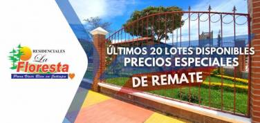 Terrenos residenciales 8x16mts La Floresta-Jutiapa. Cel: 40288047 - Image 1