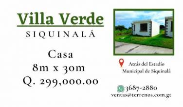 Casas en venta en Siquinala - Image 1