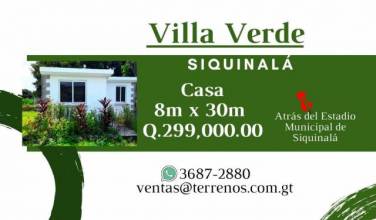 Casas en venta en Siquinala - Image 1