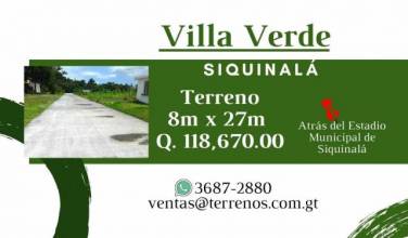 Terrenos en Siquinala - Image 1