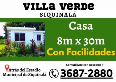 Vendo Casa en Siquinala - Image 1