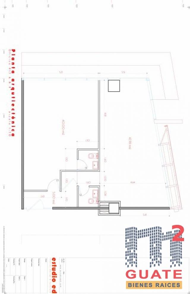 Oficina de 40 m2 de construcción en Renta, Zona 15 - Image 3