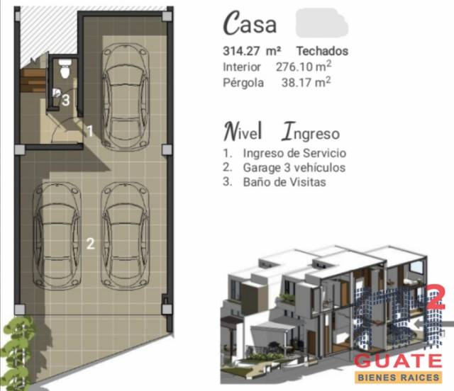 Casa de 340.43 m2 de construcción en Venta, Zona 16 - Image 3