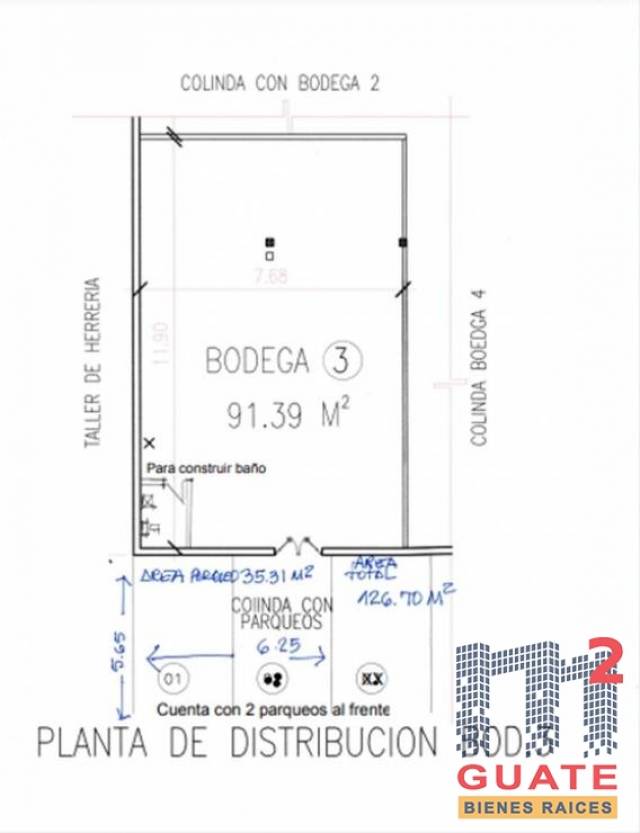 Bodega de 126.7 m2 de construcción en Renta, San Cristobal - Miniatura 4