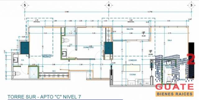 Apartamento de 92 m2 de construcción en Renta, Zona 15 - Miniatura 15