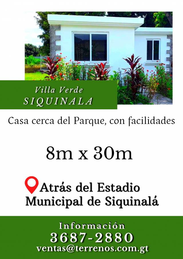 Casa a buen precio en Siquinala - Image 1