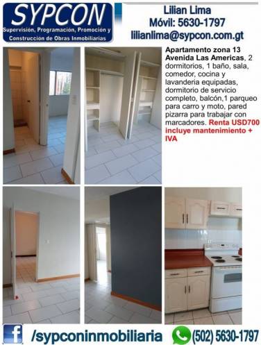 Apartamento zona 13 Avenida las Américas - Image 1
