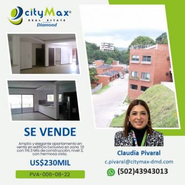 SE RENTA APARTAMENTO EN ZONA 10 - Image 1