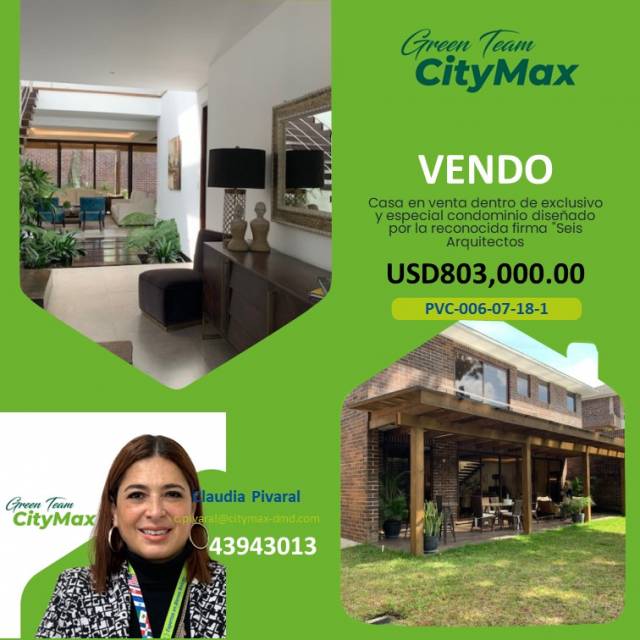 VENDO HERMOSA CASA EN SIENA DE SAN ISIDRO ZONA 16 - Image 1