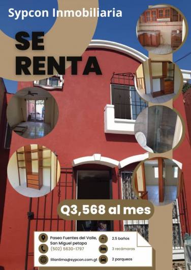 Casa Paseo de las Fuentes San Miguel Petapa - Image 1