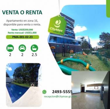 Apartamento disponible en venta o renta - Image 1