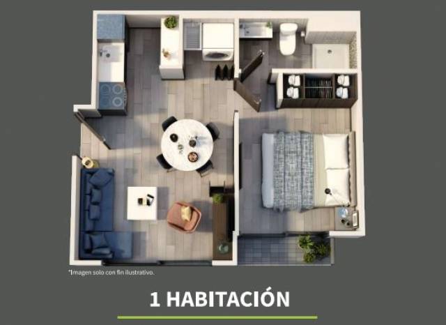 APARTAMENTO CON EXCELENTE VISTA EN VENTA EN ZONA 13 - Image 3