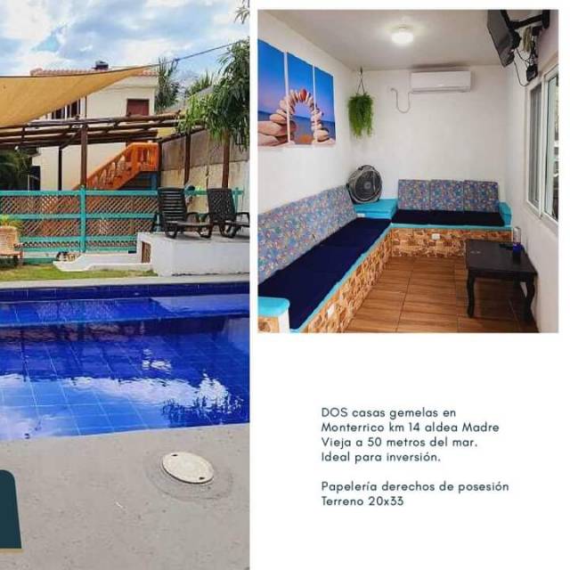 VENDO 2 CASAS EN MONTERRICO AMUEBLADAS - Miniatura 5