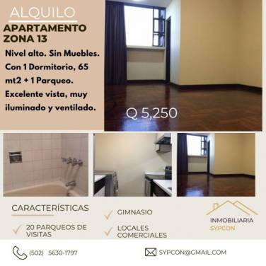 Apartamento zona 13 cercano a Avenida las Americas - Image 1