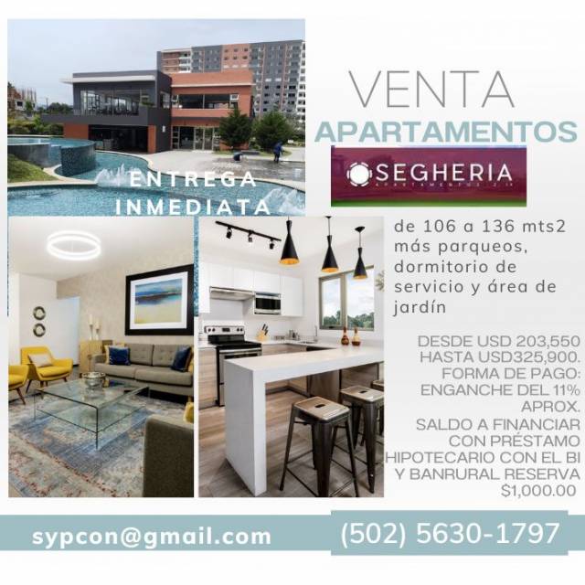 Apartamento zona 14 Segheria proyecto - Image 1