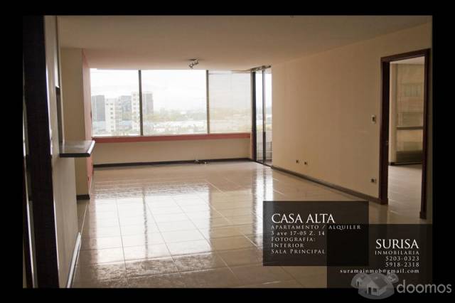 Vendo/Alquilo apartamento Zona 14, Edif. Casa alta - Image 1