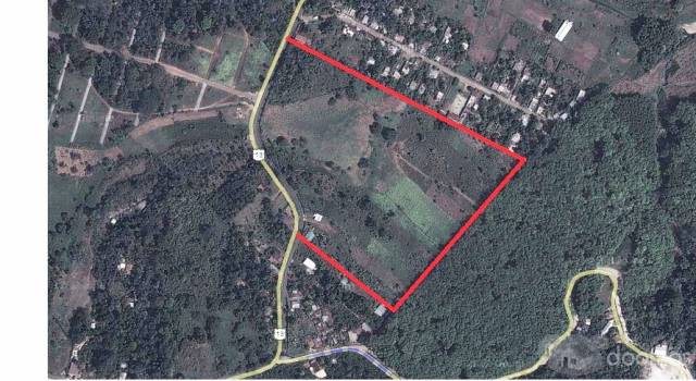 SE VENDEN 132 CDAS DE TERRENO PLANO A 7 KM DE COATEPEQUE