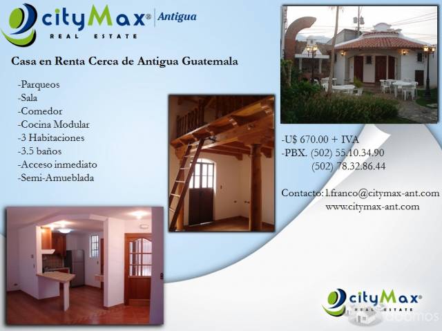 Casa en Condominio Residencial Antigua Guatemala - Image 1