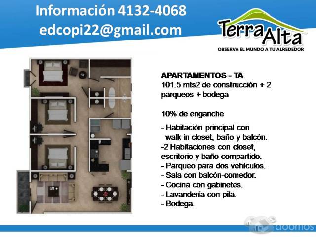 "Condominio Terra Alta, Calzada Roosevelt, Casas y Apartamento" - Image 3