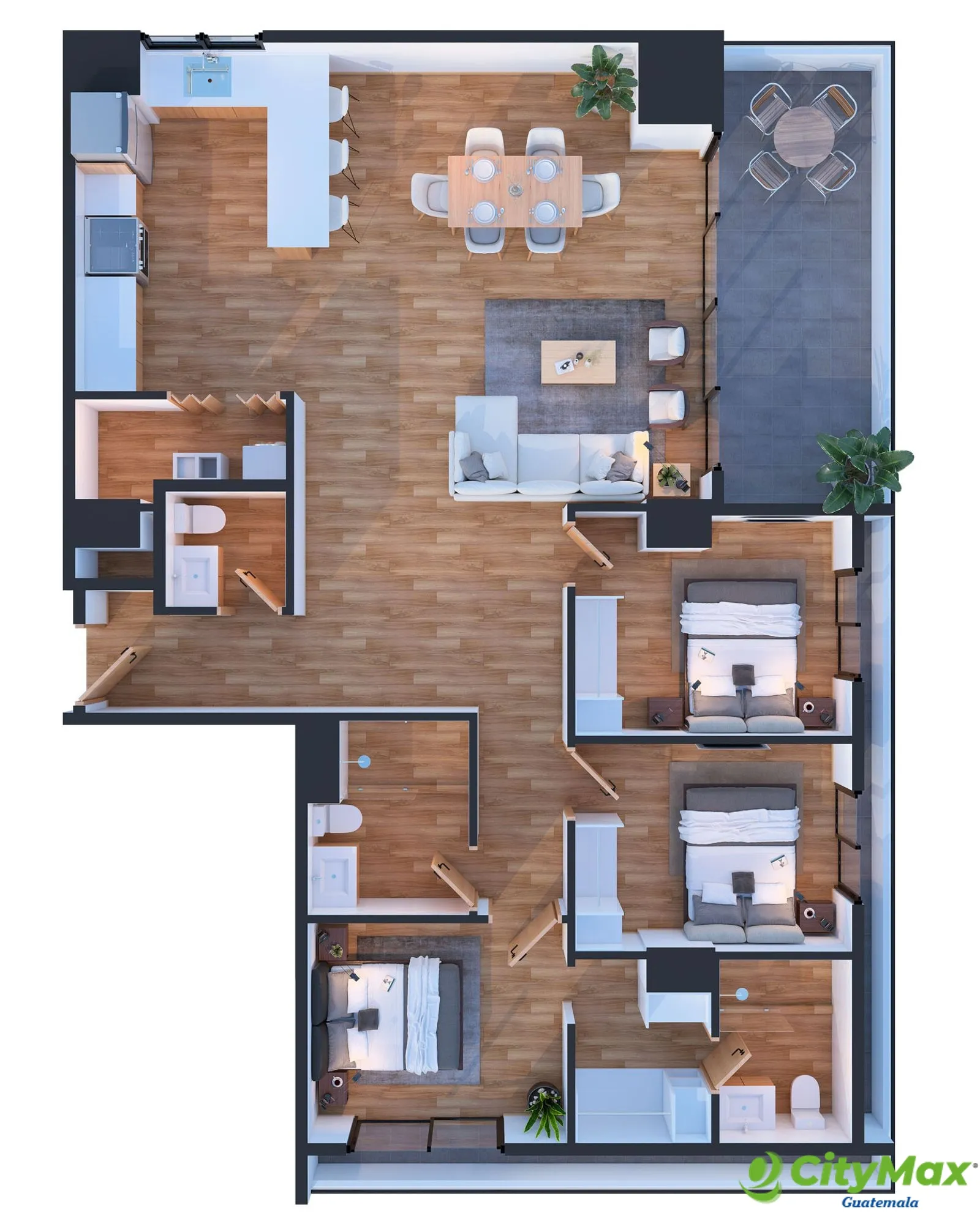 Venta de Apartamento en planos Vila Dieciséis - Miniatura 7